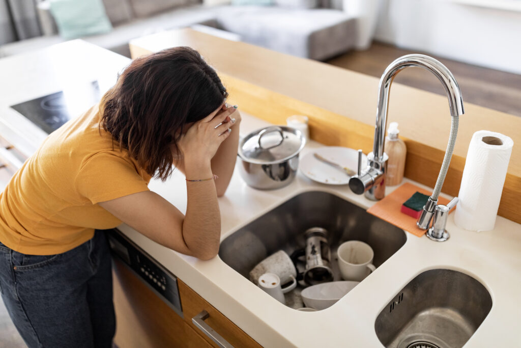 Überforderung durch Unordnung