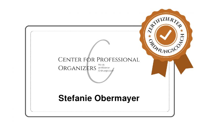 Professionelles Ordnungscoaching
